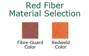 Red Fiber Material Swatches